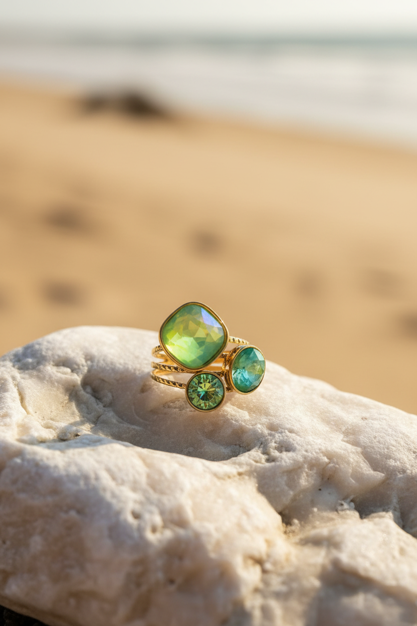 Ring Reef Grön